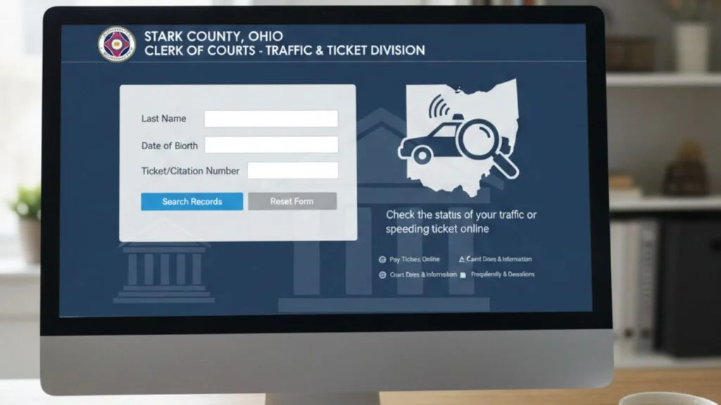 How to Check Traffic or Speeding Ticket Status in Stark County, Ohio